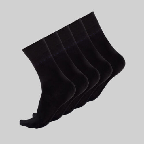 5-pack Formals - black dress socks for men